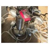 Lot of (2) LED Light Strands with Dimmer Switch | 6-lights / 3 per strand