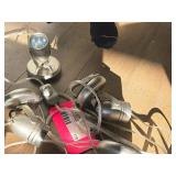 Lot of (2) LED Light Strands with Dimmer Switch | 6-lights / 3 per strand