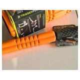 Lot of (2) Hand-held Foam Roller