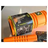 Lot of (2) Hand-held Foam Roller