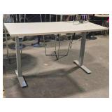 Computer Riser Desk with Power Cord