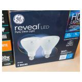 Lot of (2 Boxes) GE LED Indoor Flood Lights 2-count ( 4 total items )