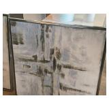 Lot of (2) Canvas Wall Art 37" x 37"