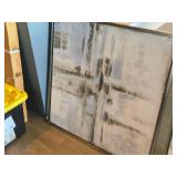 Lot of (2) Canvas Wall Art 37" x 37"