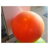 Lot of (3) Balance / Exercise Balls + Foot / Ankle ROM