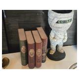 Halloween Décor - Mummy Vase, Books - Spells and Potions, Halloween Treats