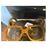 Bear theme Metal Wall Ornament 17"