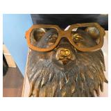 Bear theme Metal Wall Ornament 17"