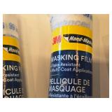 Lot of (3) 3M Hand-Masker Rolls of Masking Film