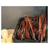 Lot of (~40) Wood Hangers
