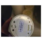 Lot of (4) 2xD Battery-Powered Flameless Candles - 8" (x1), 4" (x3)