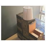 Lot of (8) Monkey theme Lamp Shades 5" x 3-1/2"