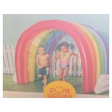 Giant Rainbow theme Sprinkler & Beach Ball (in original box)