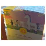 Giant Unicorn theme Sprinkler & Beach Ball (in original box)