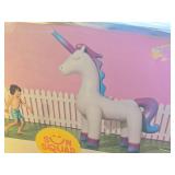 Giant Unicorn theme Sprinkler & Beach Ball (in original box)