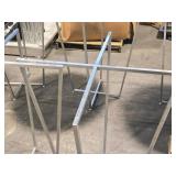 Lot of (3) 42" Metal High Top Banquet Table Base