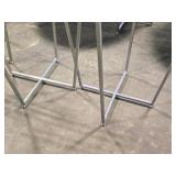 Lot of (3) 42" Metal High Top Banquet Table Base