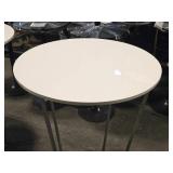 Laminate Top / Metal Base High Top Banquet Table 43" x 36"