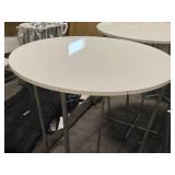Laminate Top / Metal Base High Top Banquet Table 43" x 36"