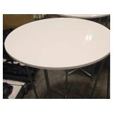 Laminate Top / Metal Base High Top Banquet Table 43" x 36"