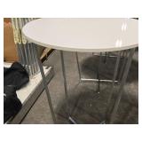 Laminate Top / Metal Base High Top Banquet Table 43" x 36"
