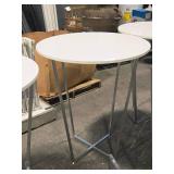 Laminate Top / Metal Base High Top Banquet Table 43" x 36"