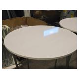 Laminate Top / Metal Base High Top Banquet Table 43" x 36"