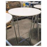 Laminate Top / Metal Base High Top Banquet Table 43" x 36"