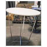 Laminate Top / Metal Base High Top Banquet Table 43" x 36"