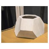 Lot of (2 Boxes) Accent Décor Plaster Vase Décor / Centerpiece 6 1/2" x 12" 4-count ( 8 total items )