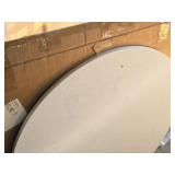 Lot of (2) 35 1/2" Laminate Table Top (Round)