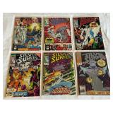 (6) Silver Surfer 1991 Marvel Comic Book Lot Including 50th Issue