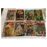 (8) Various Marvel, DC and Mor Comic Books