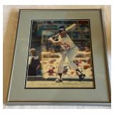 Kirby Puckett Signed Photo with Field of Dreams COA Framed 16x19