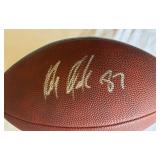 Rob Gronkoski Signed Limited Edition Football Numbered 100/100 New England Patriots