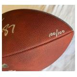 Rob Gronkoski Signed Limited Edition Football Numbered 100/100 New England Patriots