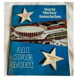 1974 WHA World Hockey Association All-Star Game Vintage Program St. Paul Civic Center