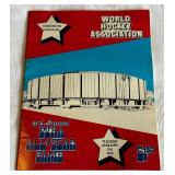 1975 WHA World Hocket Association All-Star Game Vintage Program