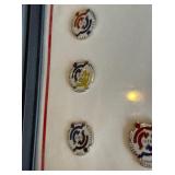 World Cup Hockey Limited Edition Pin Set Numbered 213/350