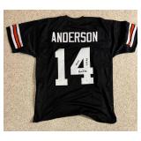 Ken Anderson Bengals Signed Custom NFL Jersey Inscribed "1981 MVP, 4x Pro Bowl"  XL (Beckett)