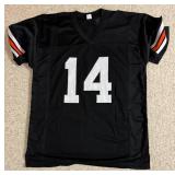 Ken Anderson Bengals Signed Custom NFL Jersey Inscribed "1981 MVP, 4x Pro Bowl"  XL (Beckett)