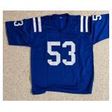 Darius Leonard Colts Signed Custom NFL Jersey XL (Beckett)