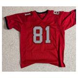 Antonio Brown "F This Job" Buccaneers Signed Custom NFL Jersey XL (Beckett)