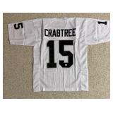 Michael Crabtree Raiders Signed Custom NFL Jersey XL (JSA)