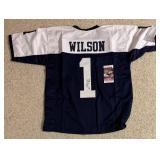 Cedric Wilson Cowboys Signed Custom NFL Jersey XL (JSA)