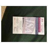 Nick Mangold Jets Signed Custom NFL Jersey XL (JSA)