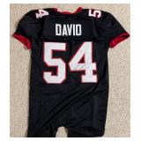 Lavonte David Buccaneers Signed Custom NFL Jersey XL (JSA)