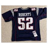 Elandon Roberts Patriots Signed Custom NFL Jersey XL (JSA)