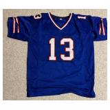 Gabe Davis Bills Signed Custom NFL Jersey XL (JSA)