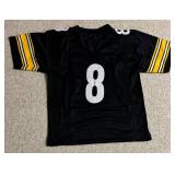 Tommy Maddox Steelers Signed Custom NFL Jersey Inscribed "SB XL Champion" NA, Maybe XL (JSA)